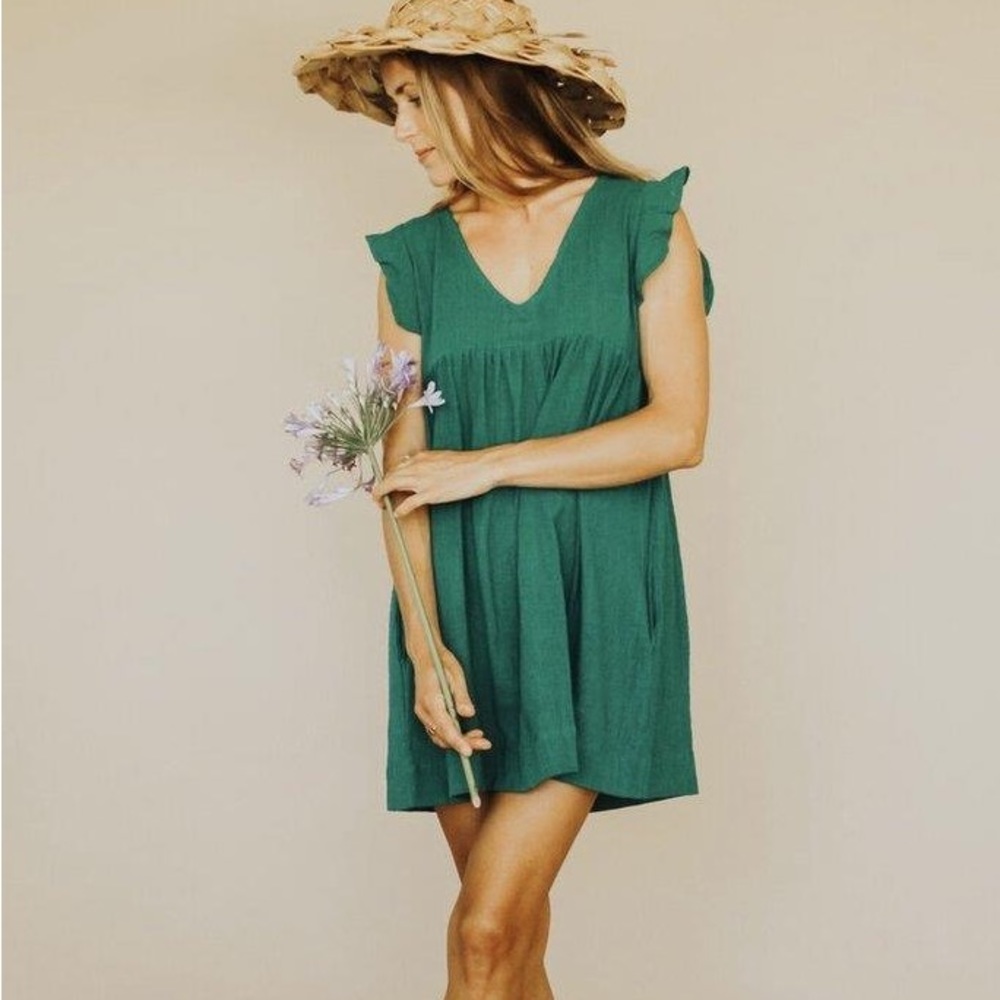 Sweet Paradise Club emerald mini dress size Small